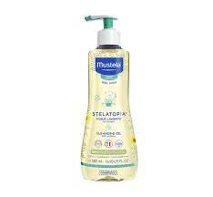 Mustela cleansing oil 500ml Stelatopia